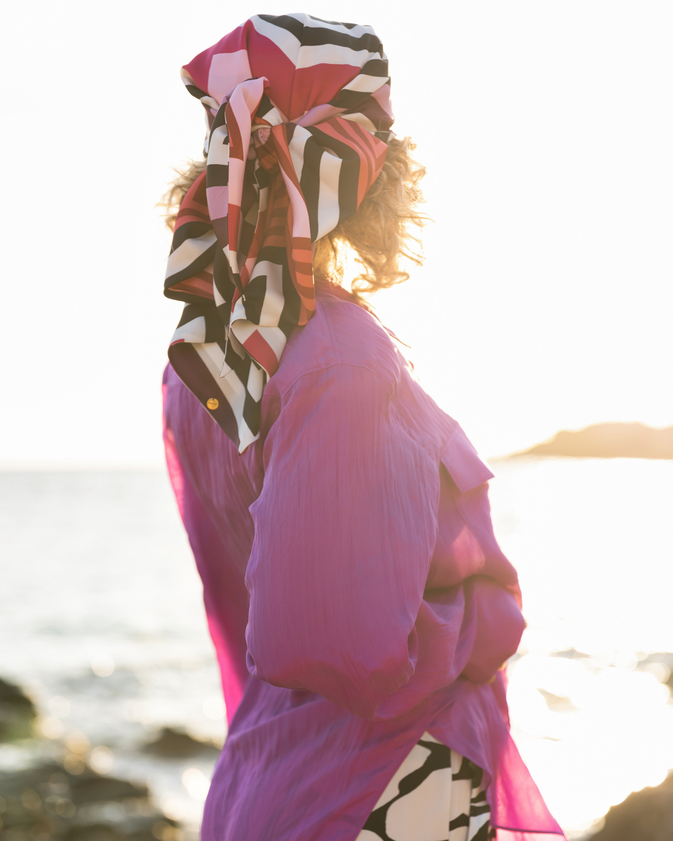 Headscarf Rivièra – Silky Sleek